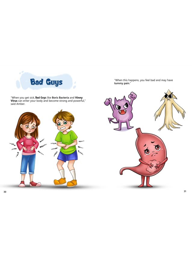 Why Does My Tummy Hurt? Book Tour Page 30 31